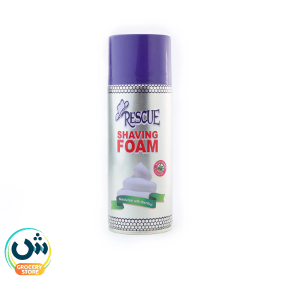 Rescue Shaving Foam Moisturizer With Menthol Multivitamin Aloe Vera