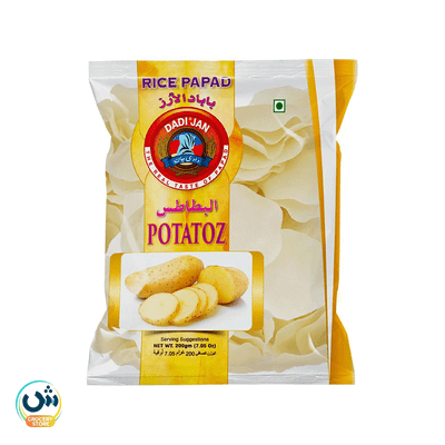 Dadi Jan Potato Rice Papad
