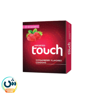 Touch 3 Strawberry Flavored Condoms