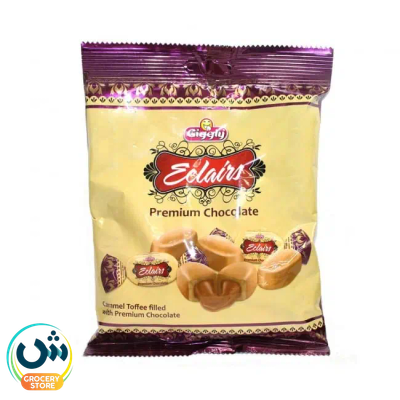 Giggly Eclairs Premium Chocolate Caramel Toffee