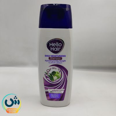 Hello Hair Daily Moisturizing Shampoo Hydrating & Silky Straight