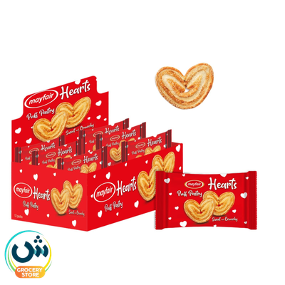 Mayfair Hearts Puff Pastry