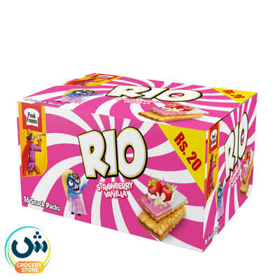 Rio Strawberry Vanilla Sandwich Snack Packs