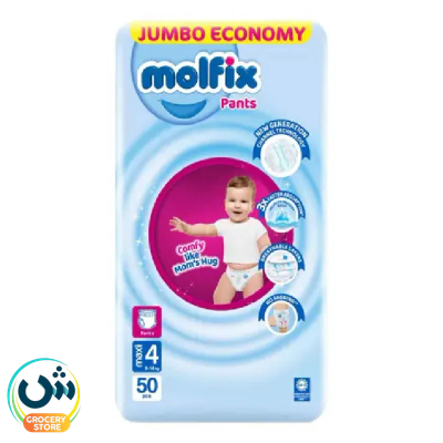Molfix Pants Jumbo Economy Maxi 4 Large
