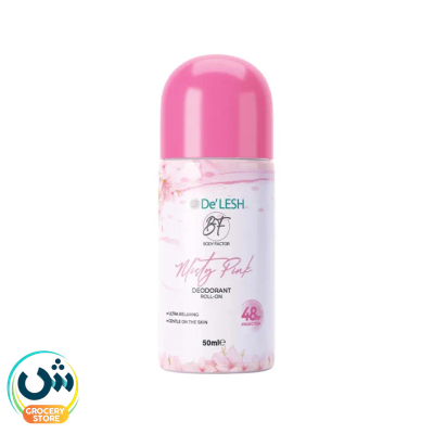 Delesh Body Factor Misty Pink Roll On Deodorant