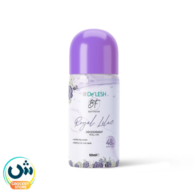 De'lesh Body Factor Royal Lilac Deodorant Roll-on