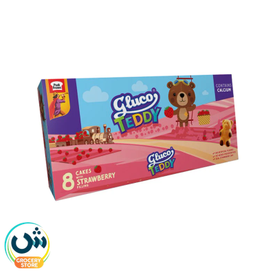 Peek Freans Gluco Teddy Strawberry Cakes