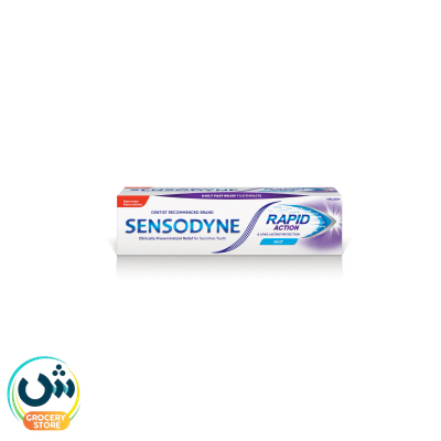 Sensodyne Rapid Action Daily Fast Relief Toothpaste Mint