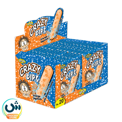 Jojo Crazy Dips Orange Dipstick With Blueberry Powder