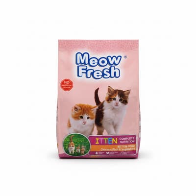 Meow Fresh Kitten Food Chicken, Fish & Vegetables