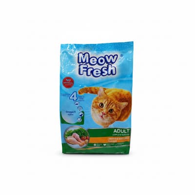 Meow Fresh Adult Complete Nutrition Chicken & Vegetable Flavour Cat Food