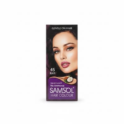 Samsol Hair Colour 45 Black
