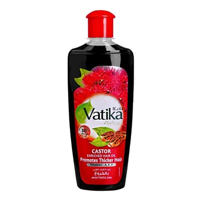 Vatika Natural Castor Enriched Hair Oil
