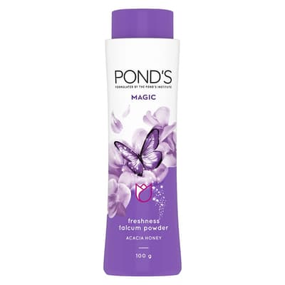 Pond's Magic Freshness Talcum Powder Acacia Honey