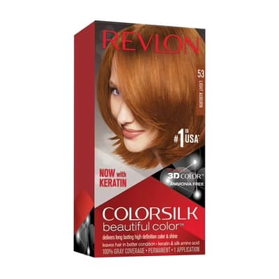 Revlon Colorsilk Beautiful Color 53 Light Auburn