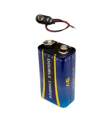 Cell Duble Charger 9 Volt Battery