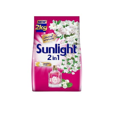 Sunlight 2 In 1 Jasmine Fresh Detergent Powder