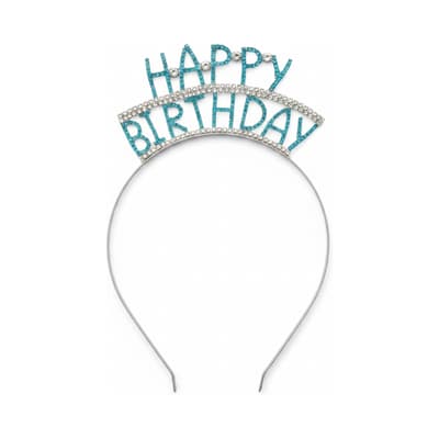 Crystal Happy Birthday Hair Band