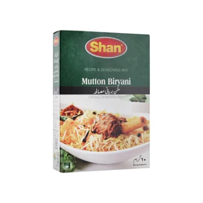Shan Mutton Biryani Recipe & Seasoning Mix