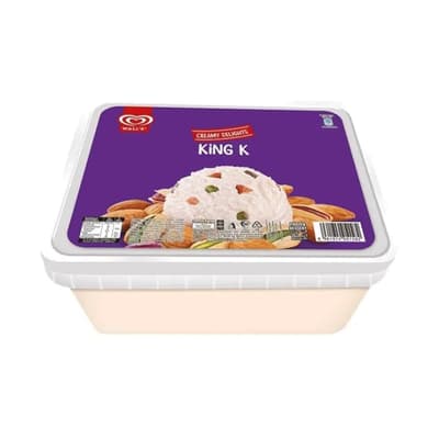 Walls Creamy Delights King K Kulfi & Pistachio Ice Cream