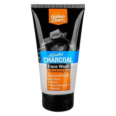 Golden Pearl Activated Charcoal Face Wash + Purifying Clay