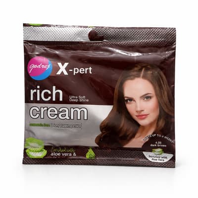 Rich Cream Hair Color 4.06 Dark Brown