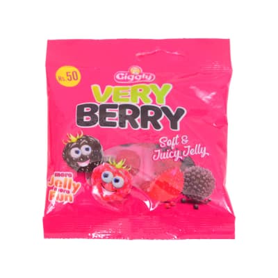 Giggly Very Berry Soft & Juicy Jelly Packet