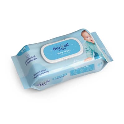 Nexton Fragrance Free Baby Wipes For Sensitive Skin