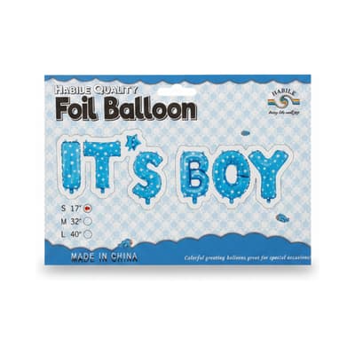 Habile Quality Foil Balloon It's Boy