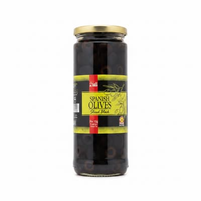 Spanish Olives Sliced Black