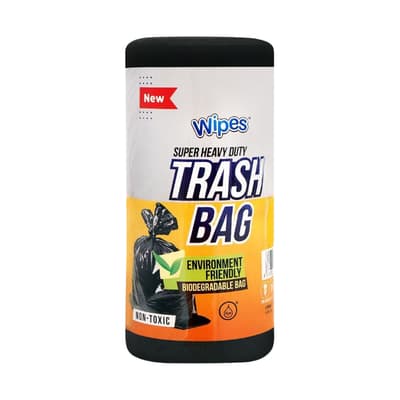 WIPES Trash Bag 100Ltr 8Pcs 30*50 Size