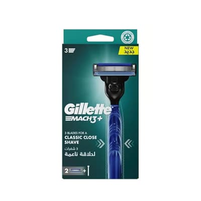 Gillette Mach3+ 3 Blades For A Classic Close Shave