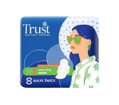 Trust Sanitary Napkins Extra Long Maxi Thick