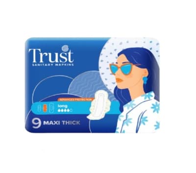 Trust Sanitary Napkins Maxi Thick Long