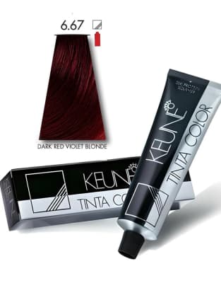 Keune Tinta Hair Color 6.67 Dark Red Violet Blonde