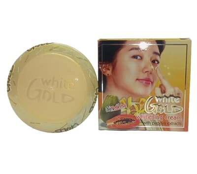 White Gold Whitening Cream with Papaya Extracts
