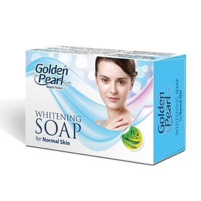 Golden Pearl Whitening Soap With Pea Extract