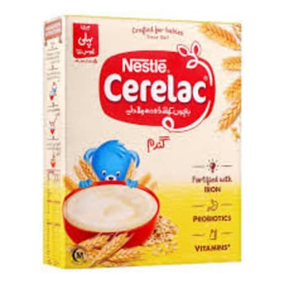 Nestle Cerelac Wheat Fortified With Iron And 12 Vitamins