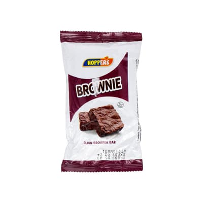 Hoppers Brownie Plain Brownie Bar