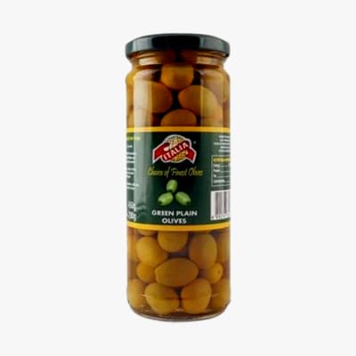 Italia Green Plain Olives