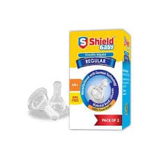 Shield Baby Regular Silicone Teats Nipple