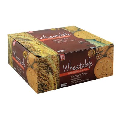 Lu Wheatable High Fibre Digestives Biscuits