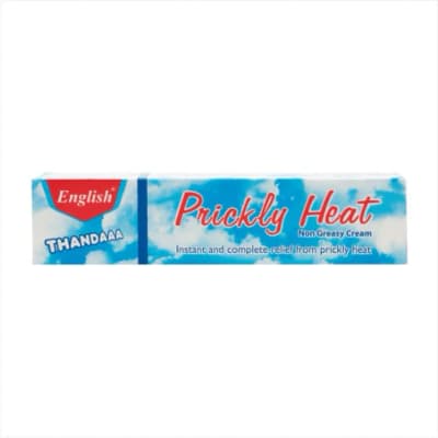 English Prickly Heat Non Greasy Cream
