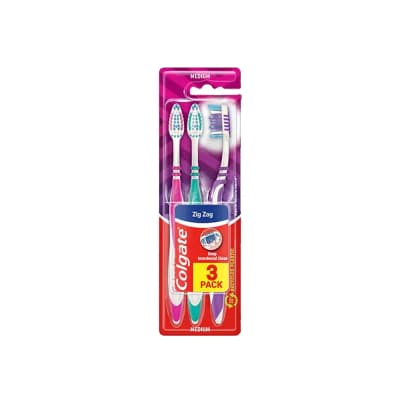 Colgate Zig Zag Deep Interdental Clean Toothbrush Medium