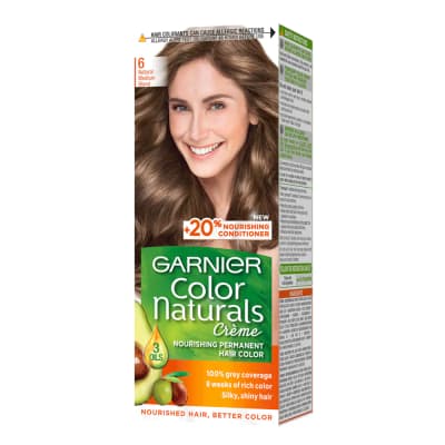 Garnier Color Naturals Crème Nourishing Permanent Hair Color 6 Natural Medium Blond