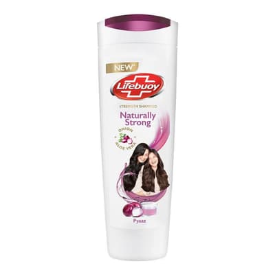 Lifebuoy Strength Shampoo Naturally Strong Onion & Aloe Vera