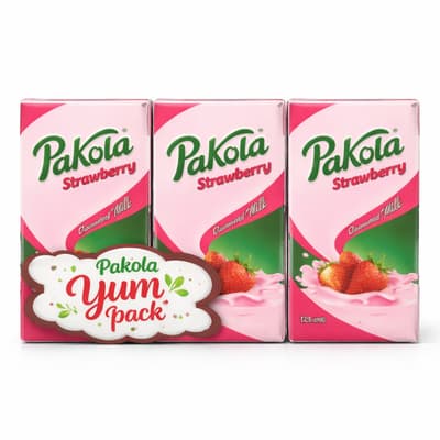 Pakola Strawberry Flavoured Milk Yum pack