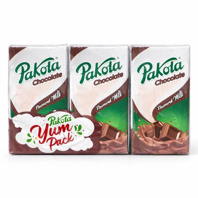Pakola Chocolate Flavoured Milk Yum Pack Cotton