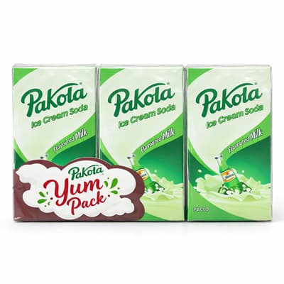 Pakola Ice Cream Soda Flavoured Milk Yum Pack