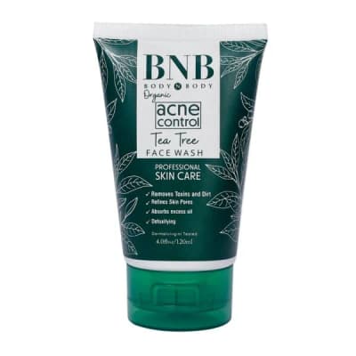Bnb Body N Body Organic Acne Control Tea Tree Face Wash